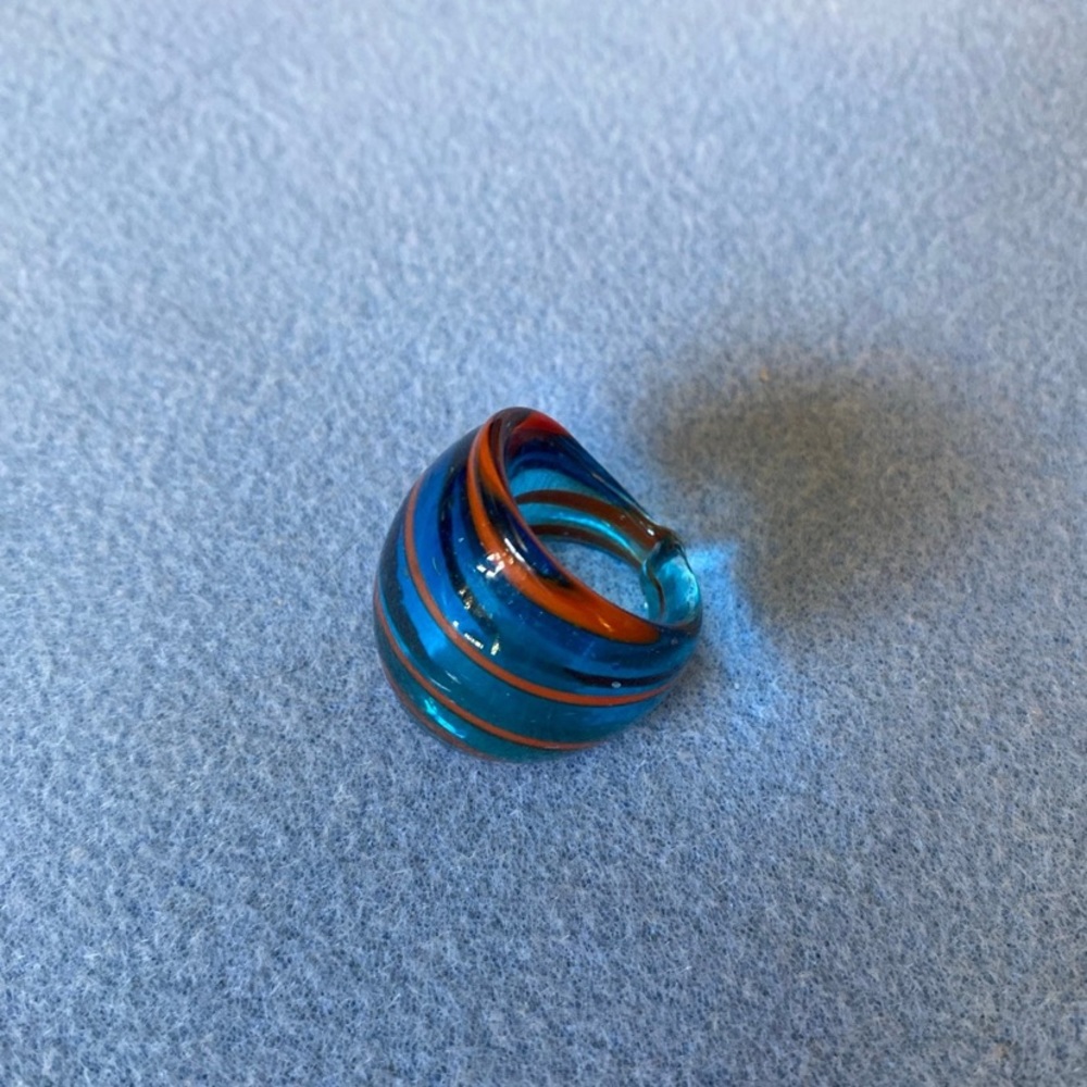 Murano glass ring